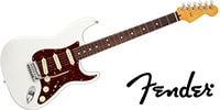 FENDER American Ultra Stratocaster Rosewood Arctic Pearl