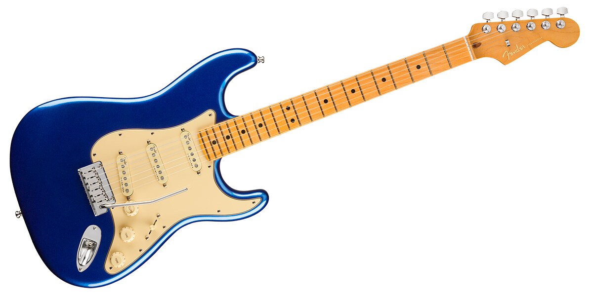 FENDER/American Ultra Stratocaster Maple Cobra Blue