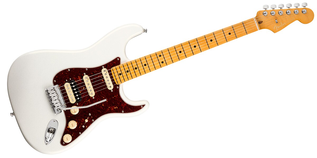 FENDER/American Ultra Stratocaster HSS Maple Arctic Pearl