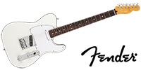 FENDER American Ultra Telecaster Rosewood Arctic Pearl