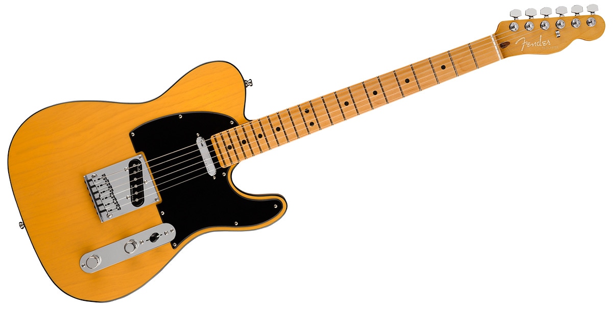 FENDER/American Ultra Telecaster Maple Butterscotch Blonde