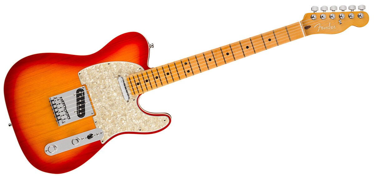 FENDER/American Ultra Telecaster Maple Plasma Red Burst