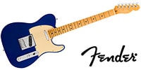 FENDER American Ultra Telecaster Maple Cobra Blue