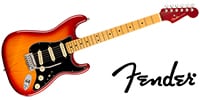 FENDER / American Ultra Luxe Stratocaster Plasma Red Burst