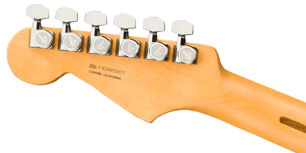 FENDER / American Ultra Luxe Stratocaster Plasma Red Burst画像6