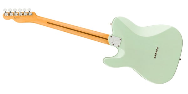 FENDER / American Ultra Luxe Telecaster Transparent Surf Green画像2