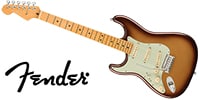FENDER / American Ultra Stratocaster Left-Hand, Maple Mocha Burst