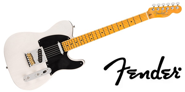 FENDER / American Ultra Luxe Vintage &#39;50s Tele M FB White Blonde