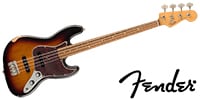 FENDER / 60th Anniversary Road Worn Jazz Bass 3-Color Sunburst