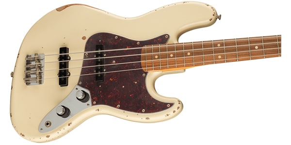 FENDER / 60th Anniversary Road Worn Jazz Bass Olympic White画像3