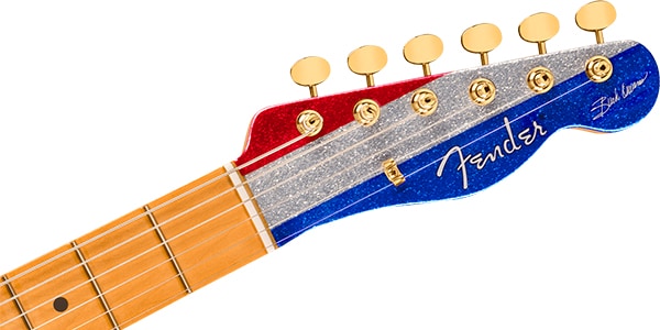 FENDER / Buck Owens Telecaster Red, Silver and Blue Sparkle画像5
