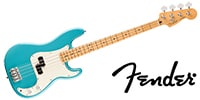 FENDER / Player II Precision Bass, M FB, Aquatone Blue
