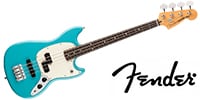 FENDER / Player II Mustang Bass PJ, RW FB, Aquatone Blue