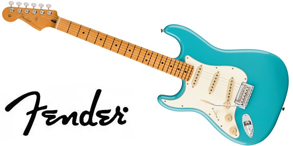 FENDER / Player II Stratocaster Left-Hand, M FB, Aquatone Blue