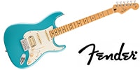 FENDER / Player II Stratocaster HSS, M FB, Aquatone Blue