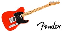 FENDER / Player II Telecaster, M FB, Coral Red
