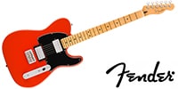 FENDER / Player II Telecaster HH, M FB, Coral Red