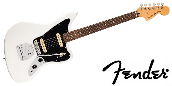 FENDER ( フェンダー ) Player II Jaguar, RW FB, Polar White