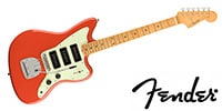 FENDER Noventa Jazzmaster  Fiesta Red