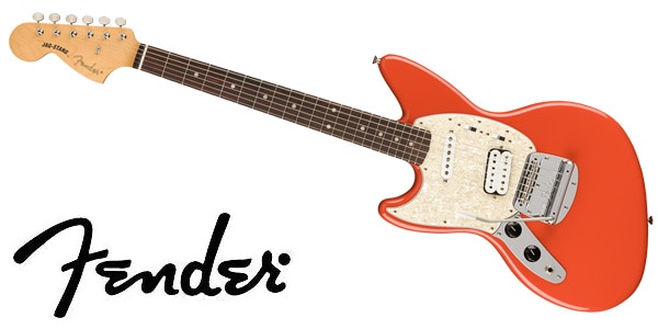 FENDER ( フェンダー ) Kurt Cobain Jag-Stang Left-Hand Fiesta Red