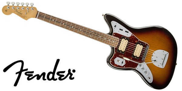 3-Color　フェンダー　Left-Handed　Kurt　送料無料　Cobain　FENDER　Sunburst　Jaguar　サウンドハウス