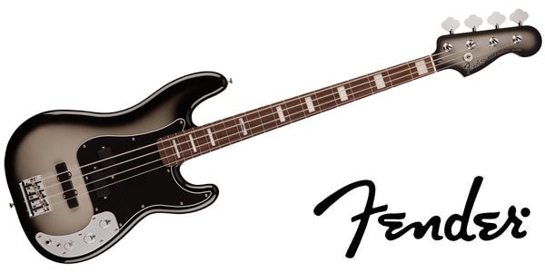 FENDER / Troy Sanders Precision Bass Rosewood FB Silverburst
