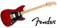 FENDER / Player Duo-Sonic HS Crimson Red Transparent