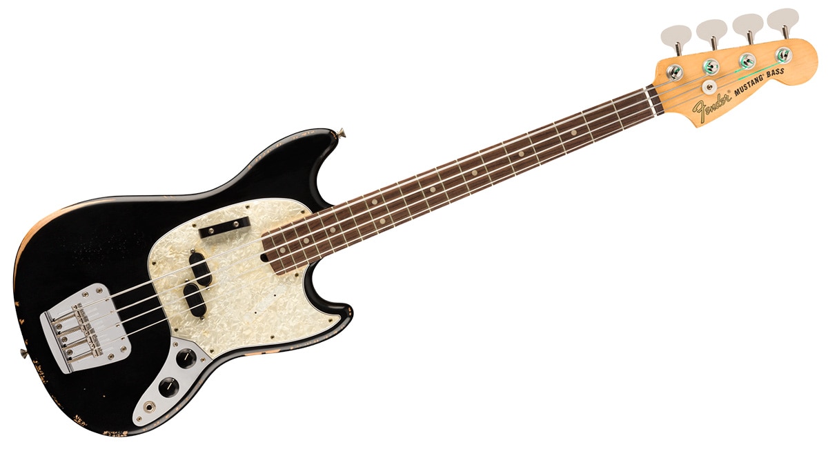 FENDER/JMJ Road Worn Mustang Bass Black