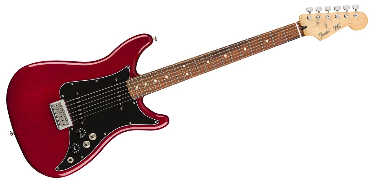 FENDER/Player Lead II Crimson Red Transparent