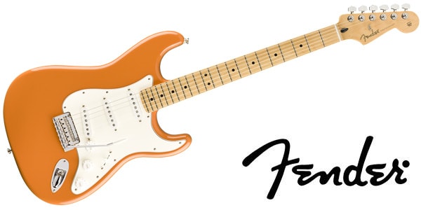 House　Capri　Orange　Stratocaster　Sound　FENDER　送料無料　Player　Maple