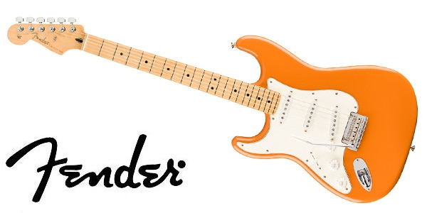 FENDER / Player Stratocaster Left-Hand Maple Capri Orange