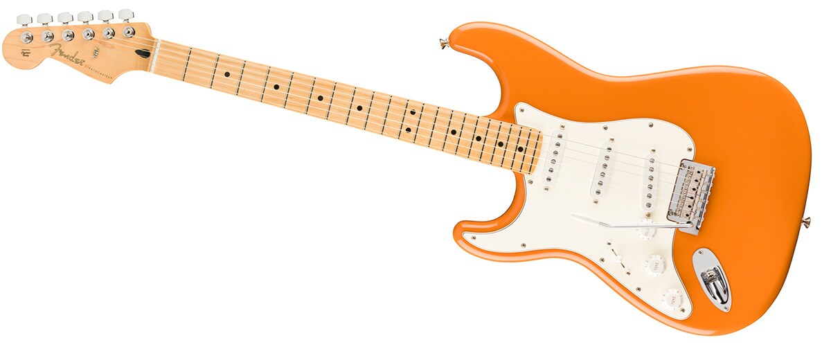 FENDER/Player Stratocaster Left-Hand Capri Orange