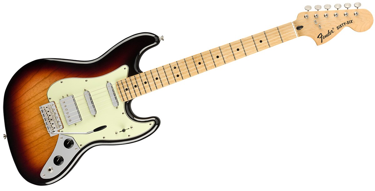 FENDER/THE SIXTY-SIX 3-Color Sunburst