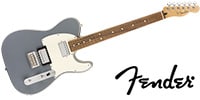 FENDER / PLAYER TELE HH PF SILVER