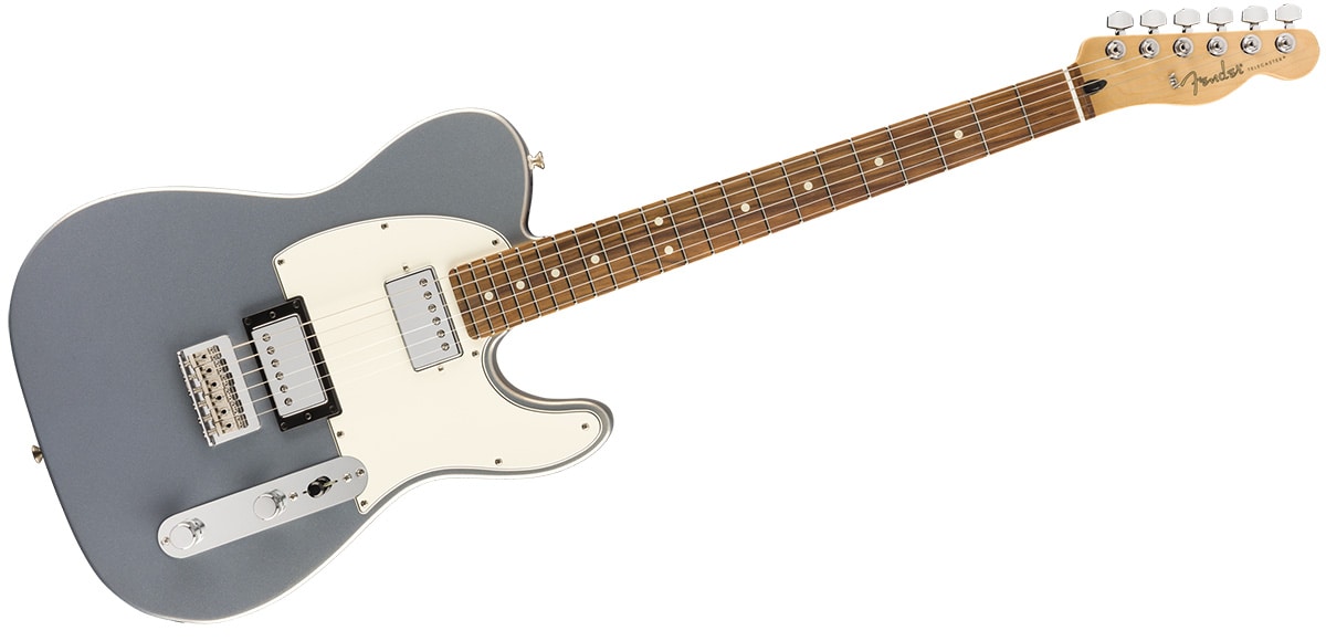 FENDER/PLAYER TELE HH PF SILVER