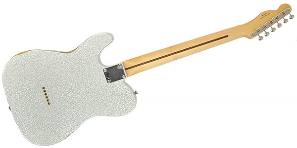 FENDER / Brad Paisley Road Worn Telecaster Maple Silver Sparkle画像3