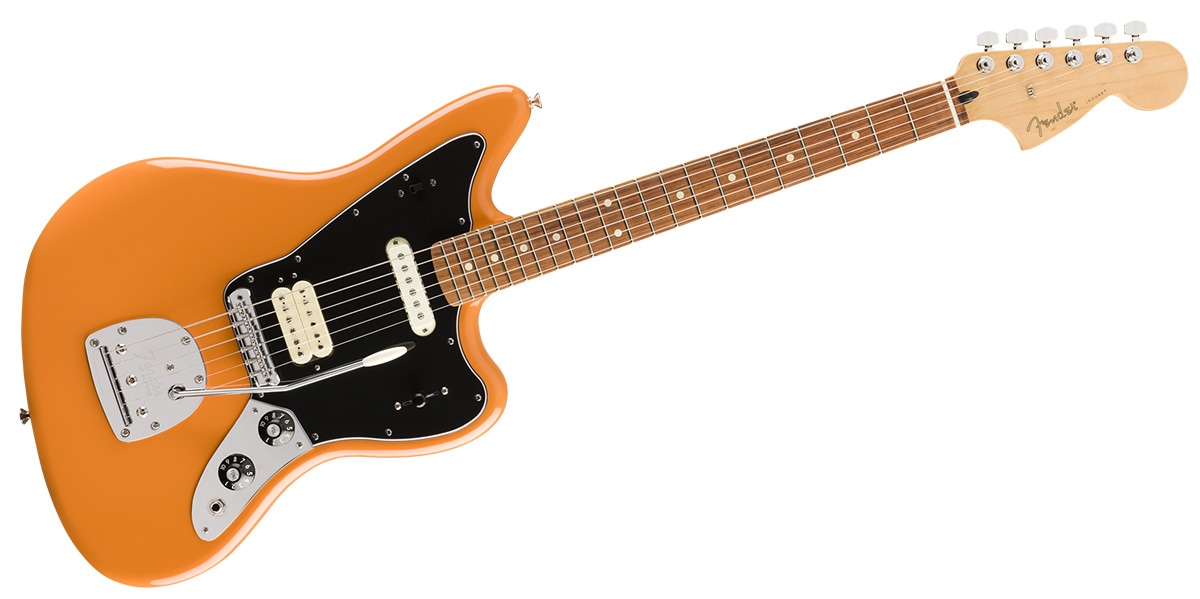 FENDER/PLAYER JAGUAR PF Capri Orange