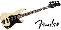 FENDER Duff Mckagan Deluxe Precision Bass White Pearl