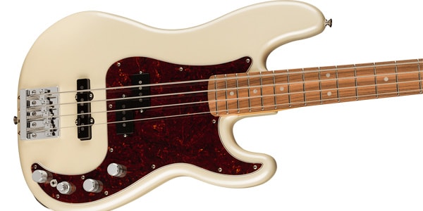 FENDER / Player Plus Precision Bass, Pau Ferro, Olympic Pearl画像4