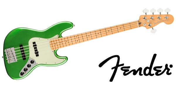 FENDER/Player Plus Jazz Bass V Maple FB Cosmic Jade