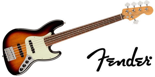 FENDER/Player Plus Jazz Bass V, Pau Ferro, 3-Tone Sunburst