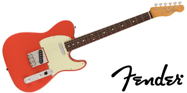 DER ( フェンダー ) / Vintera II 60s Telecaster Rosewood FB Fiesta Red