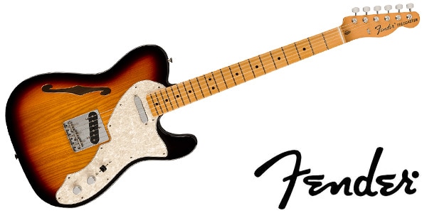 FENDER ( フェンダー ) / Vintera II 60s Telecaster Thinline Maple FB 3-Color Sunburst