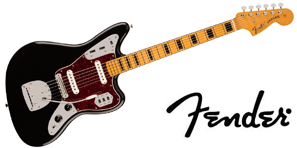 FENDER ( フェンダー ) / Vintera II 70s Jaguar Maple FB Black