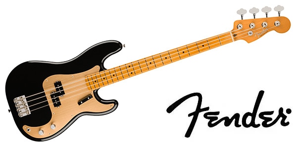 FENDER/Vintera II 50s Precision Bass Maple FB Black