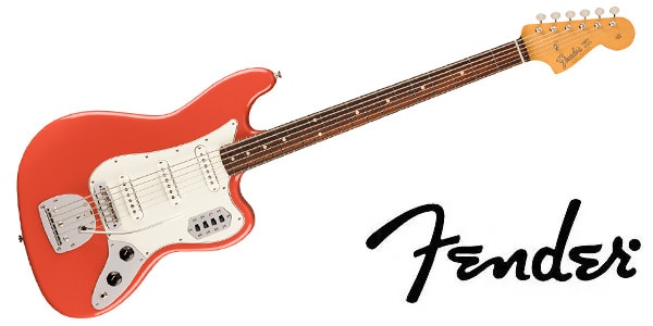 FENDER/Vintera II 60s Bass VI Rosewood FB Fiesta Red