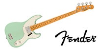 FENDER Vintera II 70s Telecaster Bass Maple FB Surf Green