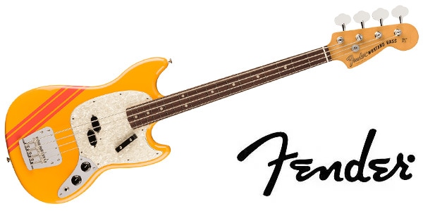 FENDER/Vintera II 70s Mustang Bass Rosewood FB Competition Orange