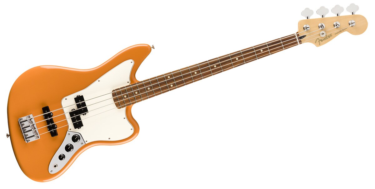 FENDER/PLAYER JAGUAR BASS PF Capri Orange