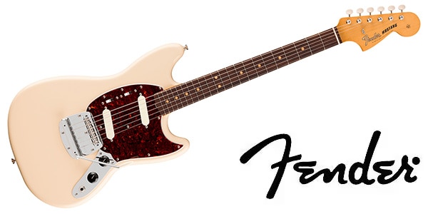 FENDER / Vintera III Mid '60s Mustang R FB Olympic White